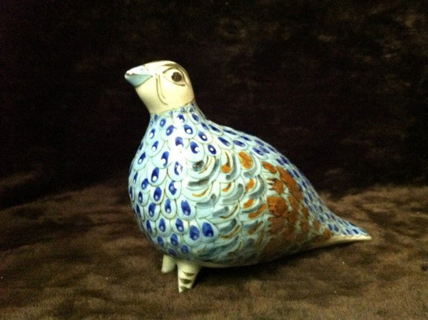 Ken Edwards Pottery Parrot figurine in stoneware (KE.E29)